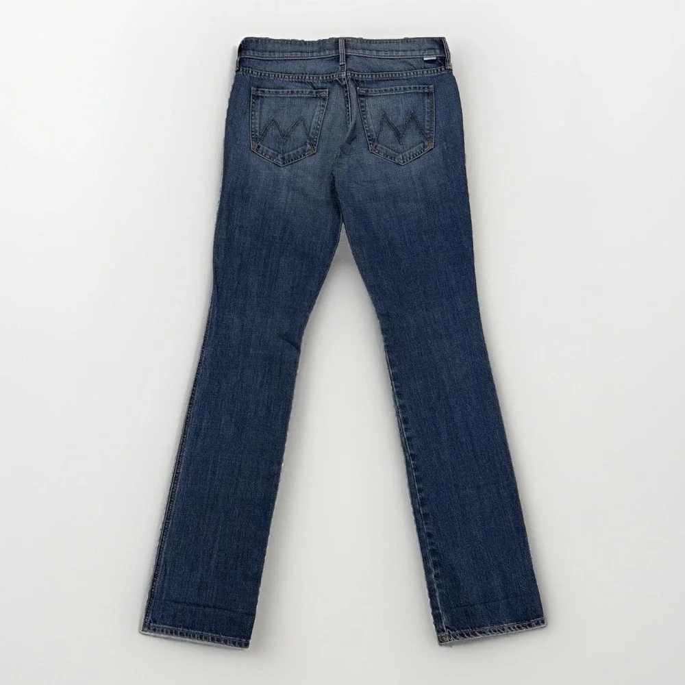 MOTHER Holy Rascal Straight Jeans Women's 30x34.5 Sample Y2K Designer Boho